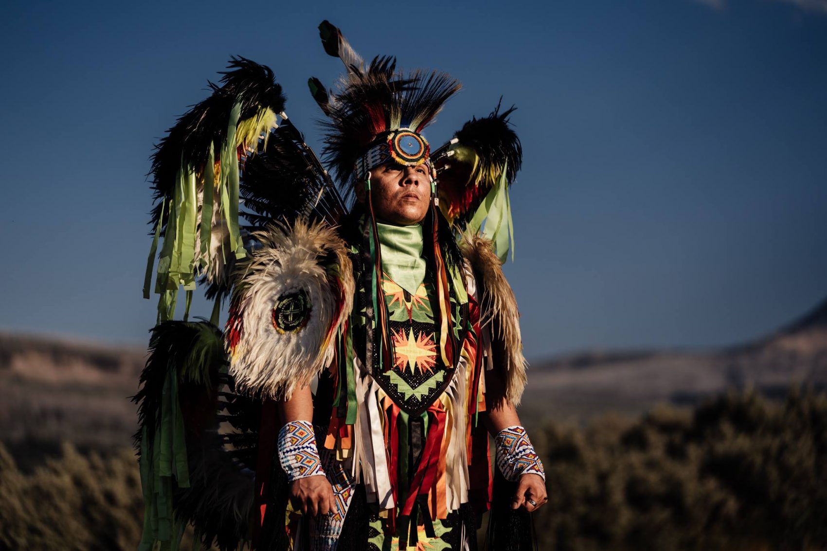 Blackfeet People Kamran On Bike