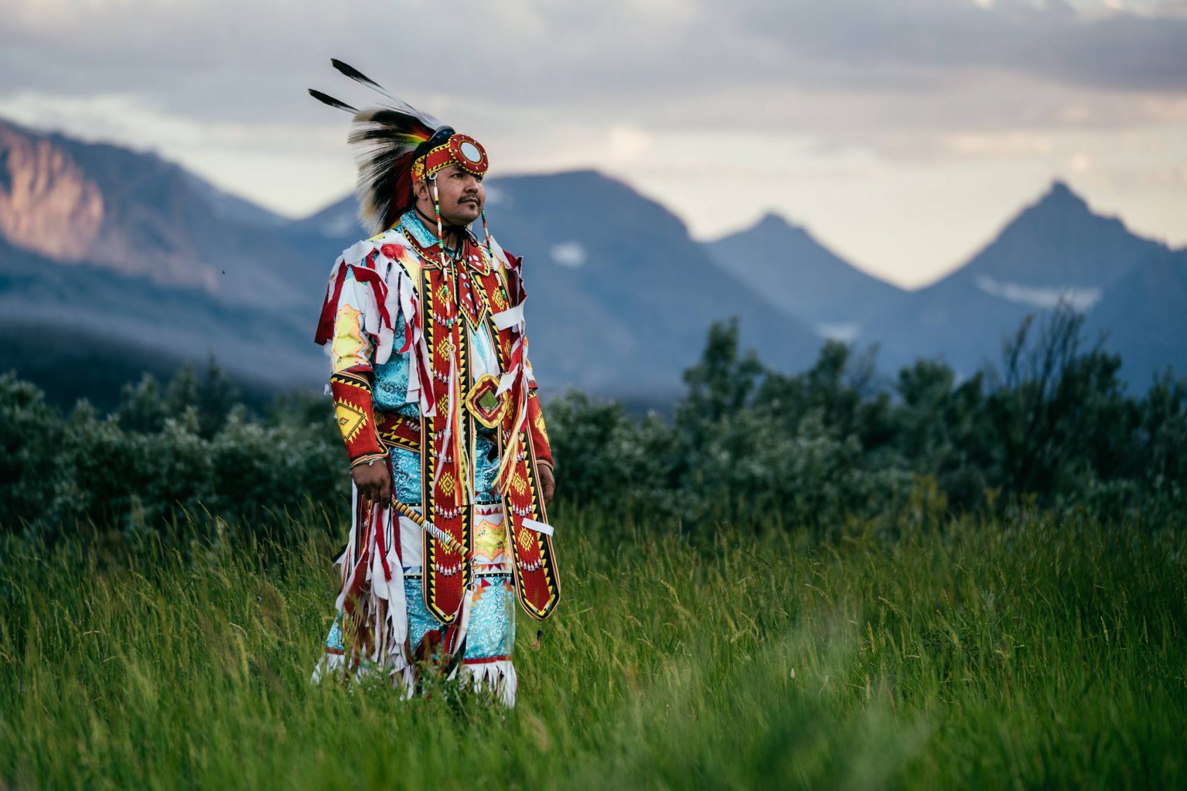 Blackfeet People – Kamran On Bike